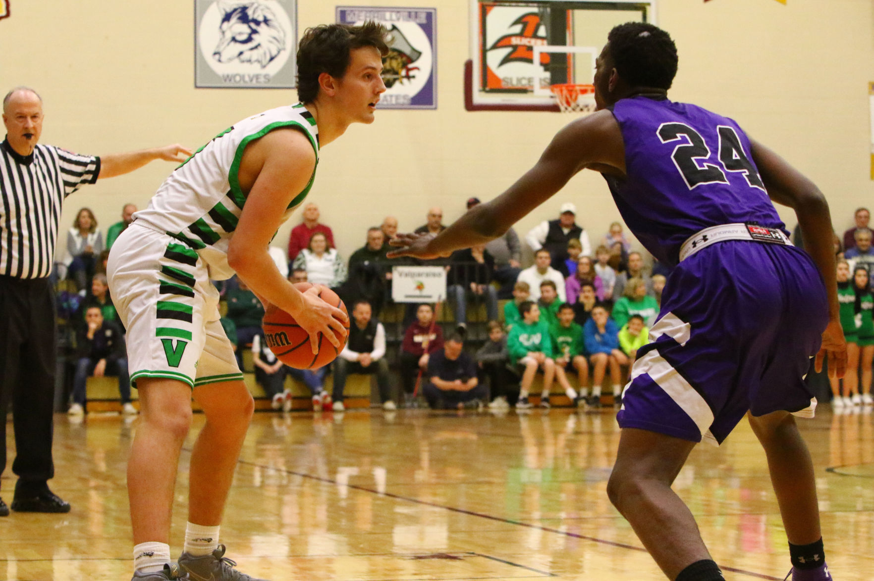 Gallery: Chesterton Sectional - Valparaiso vs. Merrillville boys basketball